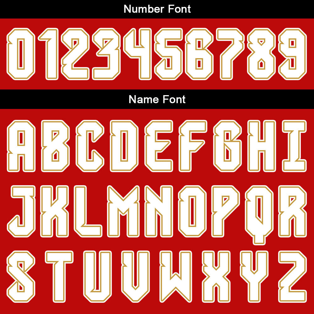 Benutzerdefinierter Schwarz Rot Gold Weiß Basketball Jersey Uniform Anzug gedruckt Ihr Logo Name Nummer