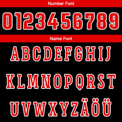 Benutzerdefinierte Schwarz Rot Reversible Basketball Jersey Personalisierte Drucken Name Nummer Logo