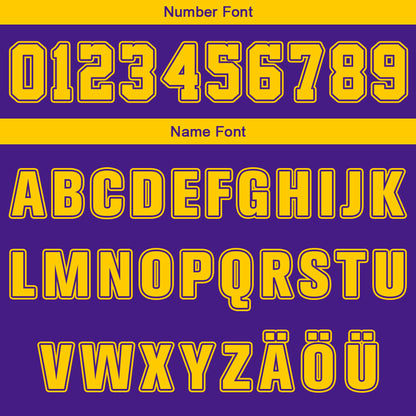 Benutzerdefinierter Lila Gelb Weiß Basketball Jersey Uniform Anzug gedruckt Ihr Logo Name Nummer