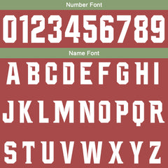 Benutzerdefinierte Jujube Rot Grün Fußball Gradient Polo-Shirts Fügen Sie Ihr Einzigartiges hinzu Logo/Name/Nummer