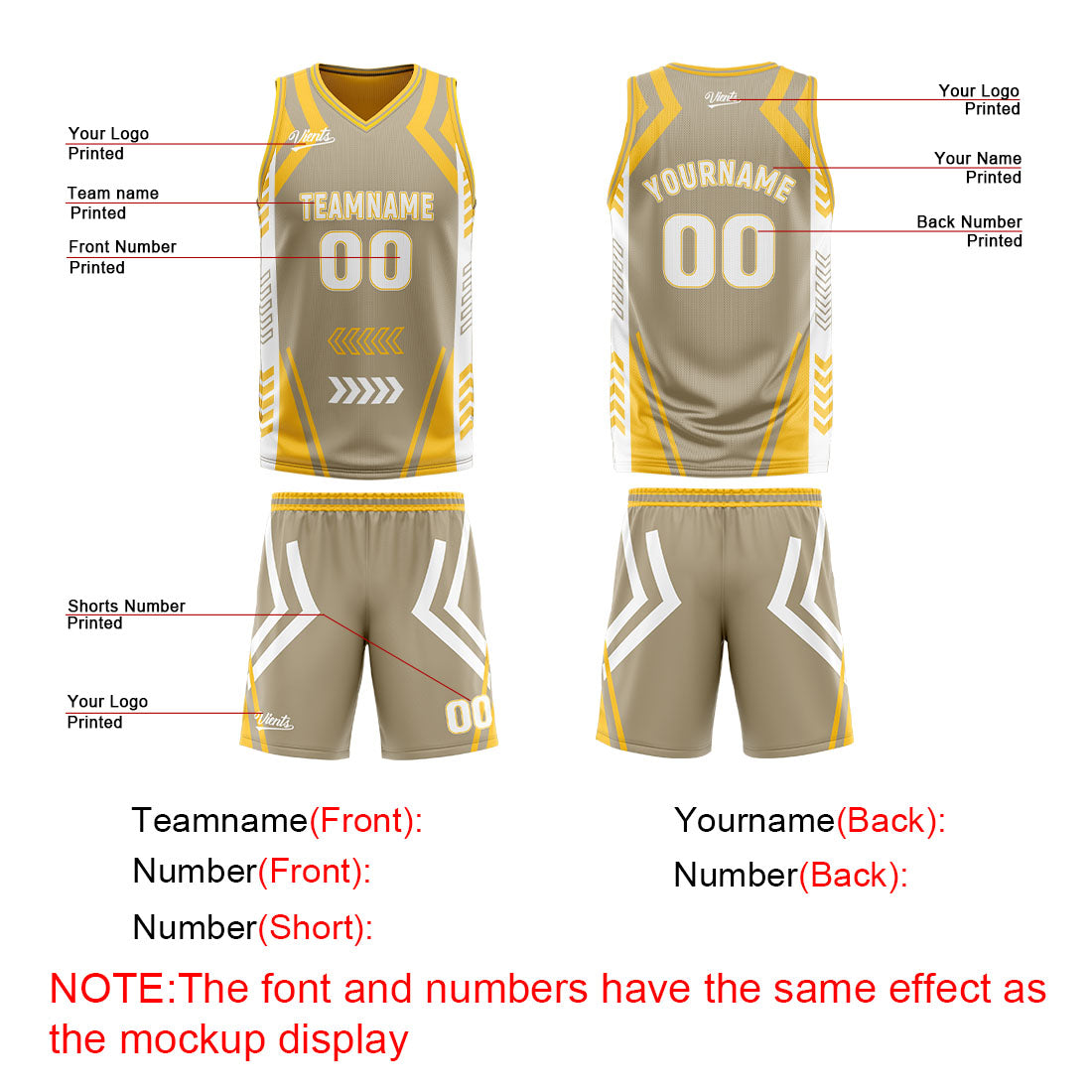 Benutzerdefinierte Grau Gelb Reversible Basketball Jersey Personalisierte Drucken Name Nummer Logo