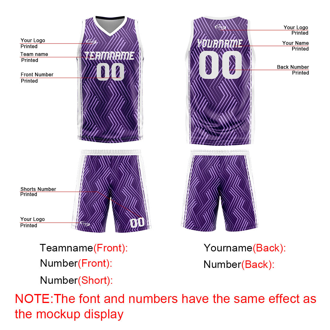 Benutzerdefinierte Lila Weiß Reversible Basketball Jersey Personalisierte Drucken Name Nummer Logo