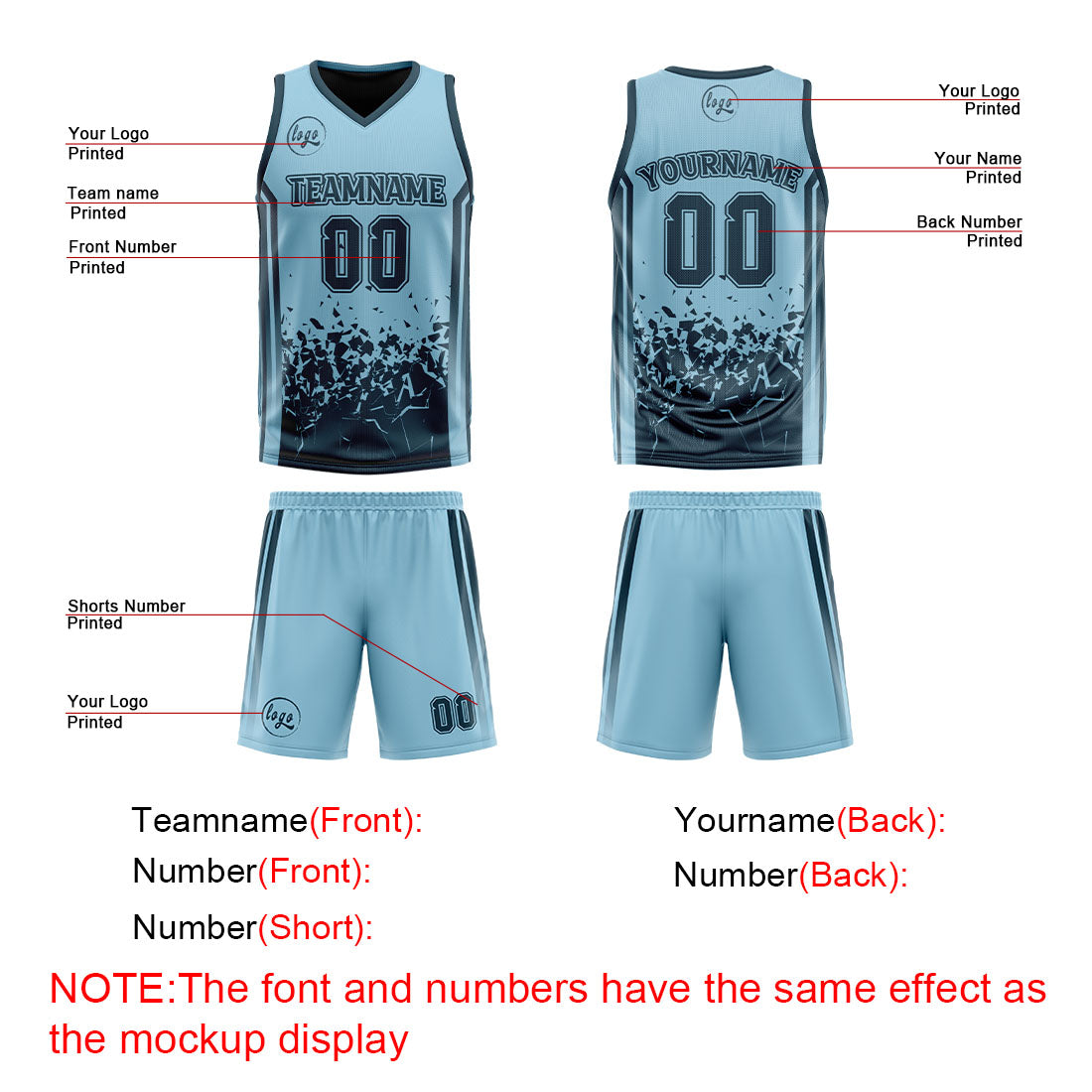 Benutzerdefinierte Langweilig Grün Blau Reversible Basketball Jersey Personalisierte Drucken Name Nummer Logo