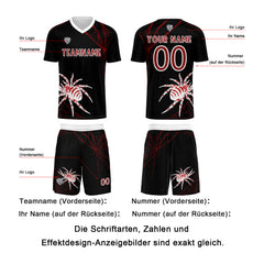 Benutzerdefinierte Dunkles Rot Trikots für Männer Frauen Personalisierte Fußball Uniformen für Erwachsene und Kind