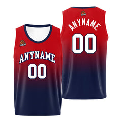 Benutzerdefinierte Basketball Jersey personalisiert genäht Name&Number&Logo Marine&Gold