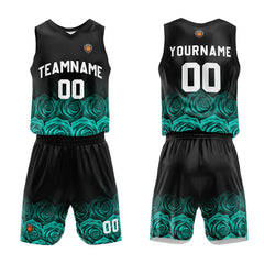 Benutzerdefinierter Basketball Jersey Uniform Anzug für Männer Frauen Mädchen Jungen gedruckt Ihr Logo Name Nummer