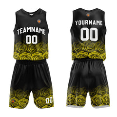 Benutzerdefinierter Basketball Jersey Uniform Anzug für Männer Frauen Mädchen Jungen gedruckt Ihr Logo Name Nummer