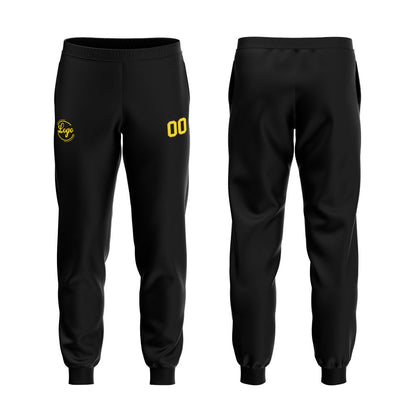 Benutzerdefiniert Fluid Sport-Trikot-Set Schwarz