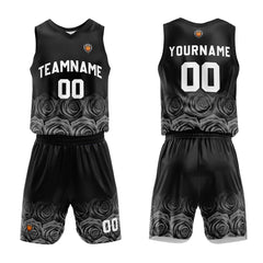 Benutzerdefinierter Basketball Jersey Uniform Anzug für Männer Frauen Mädchen Jungen gedruckt Ihr Logo Name Nummer