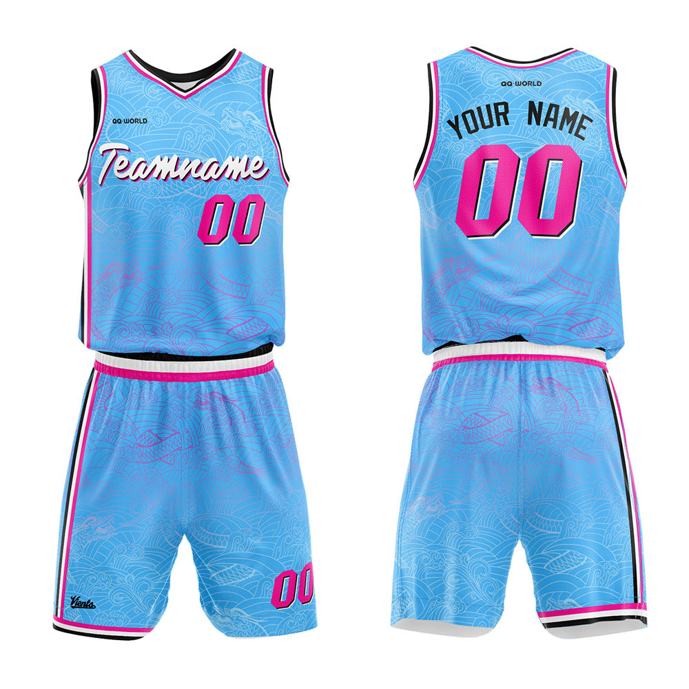 Benutzerdefiniert Personalisierte Textur Basketball-Anzug