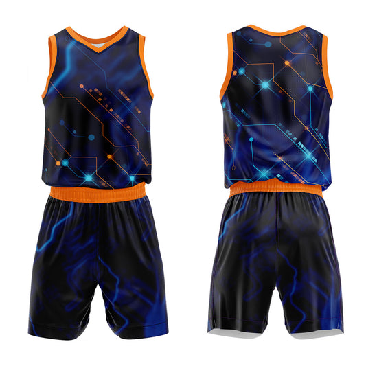 Benutzerdefinierter Basketball Jersey Uniform Anzug für Männer Frauen Mädchen Jungen gedruckt Ihr Logo Name Nummer