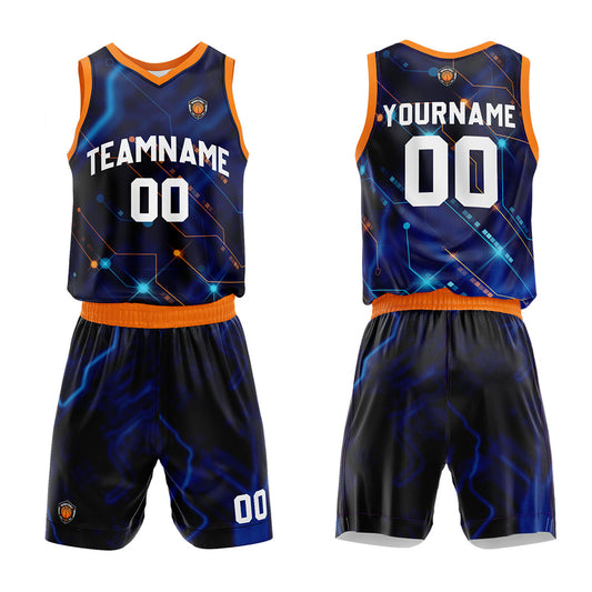 Benutzerdefinierter Basketball Jersey Uniform Anzug für Männer Frauen Mädchen Jungen gedruckt Ihr Logo Name Nummer