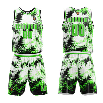 Benutzerdefinierter Basketball Jersey Uniform Anzug für Männer Frauen Mädchen Jungen gedruckt Ihr Logo Name Nummer