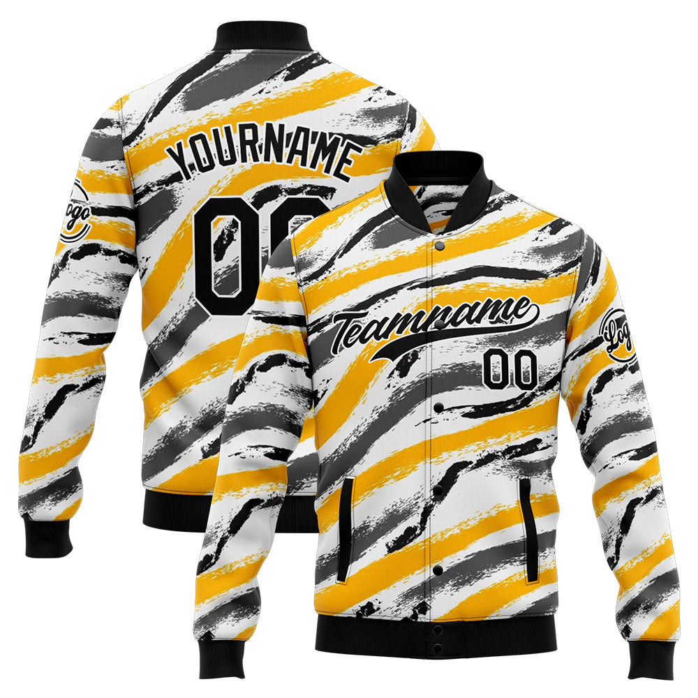 Personalisiert Benutzerdefiniert Jacke Anpassen Ihr Teamname, Logo und Nummer