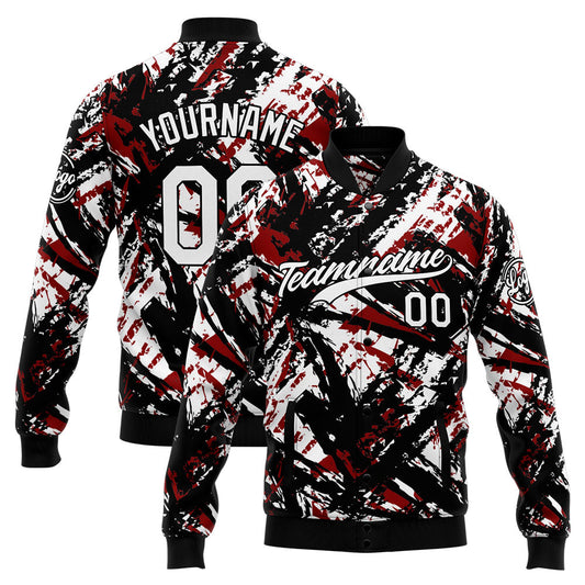 Personalisiert Benutzerdefiniert Jacke Anpassen Ihr Teamname, Logo und Nummer