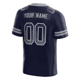 Team Benutzerdefinierte Authentisch Drift Mode Fußball Jersey Marine-Grau Gittergewebe