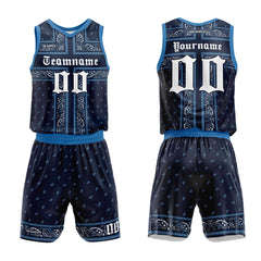 Benutzerdefinierter Kopftuch Basketballanzug für Erwachsene und Kinder Personalisiertes Trikot