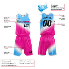 Benutzerdefinierter Reversible Basketballanzug für Erwachsene und Kinder Personalisiertes Trikot