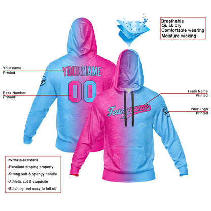 Benutzerdefiniert Sport Jersey Satz Heiß Rosa-Hellblau