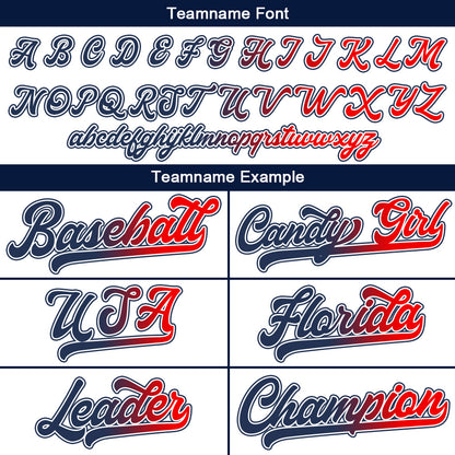 Benutzerdefinierte Authentisch Baseball Weiß
