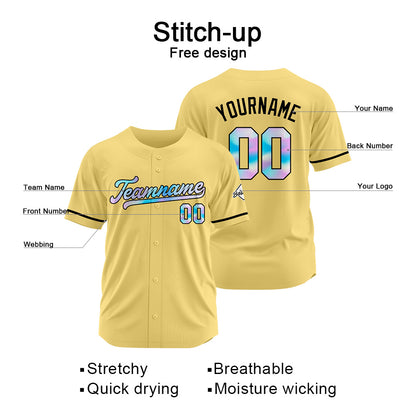 Ein personalisiertes  authentisches Baseball-Trikot und eine Netz-Baseballmütze
