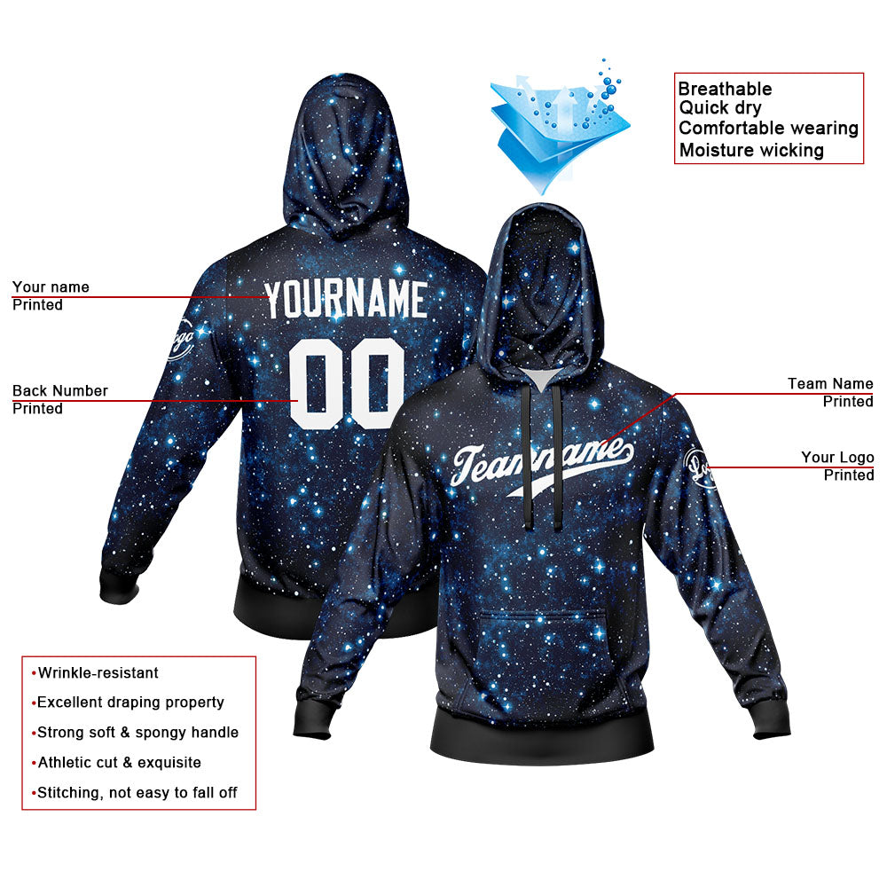 Benutzerdefiniert Sternenklarer Himmel Sport Jersey Satz Zwanglos Sport Trainingsanzug