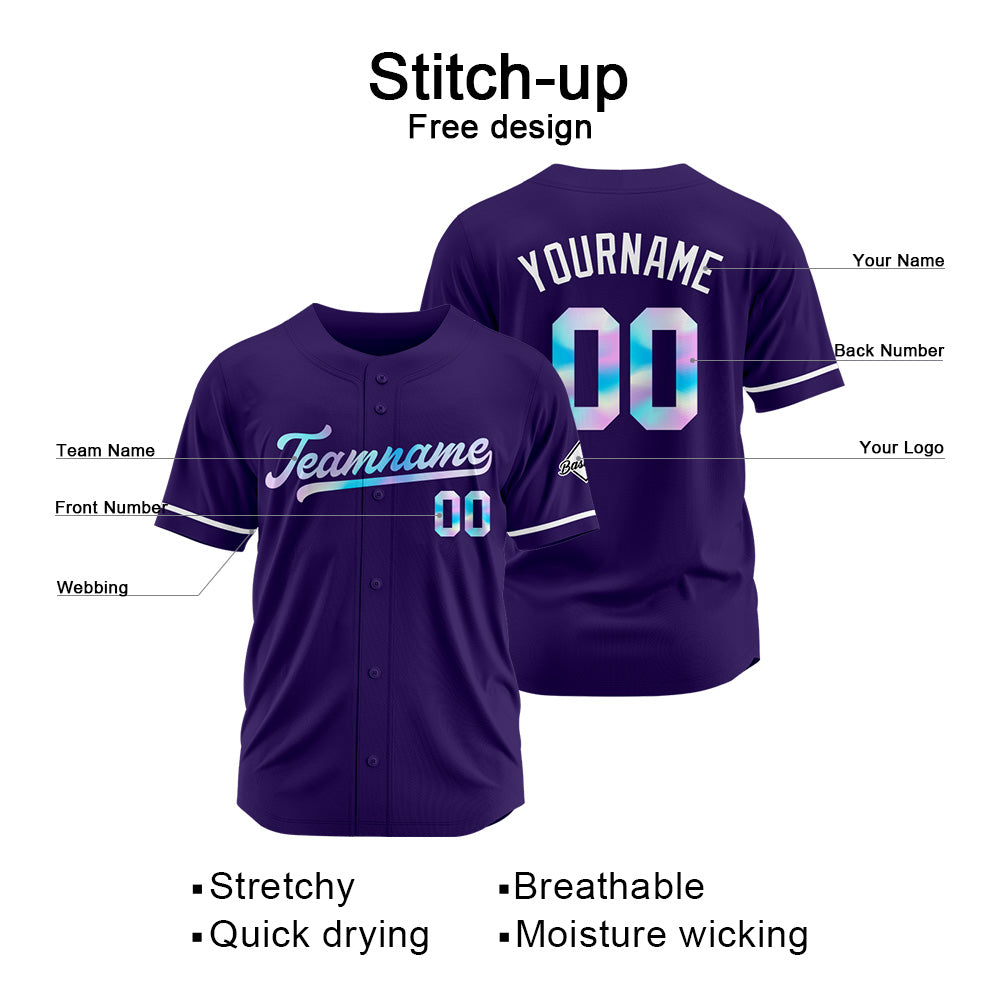 Ein personalisiertes  authentisches Baseball-Trikot und eine Netz-Baseballmütze