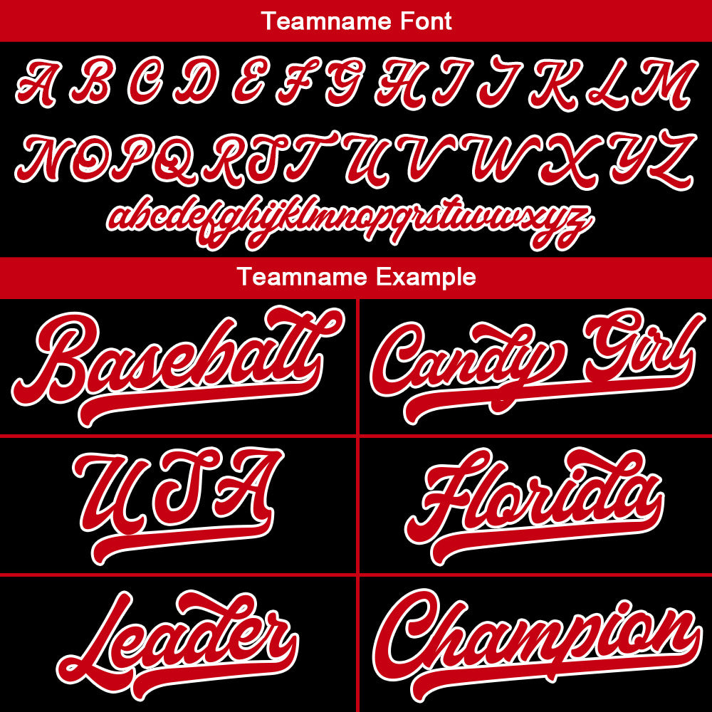 Benutzerdefinierte Authentisch Baseball-Trikot Schwarz Netz