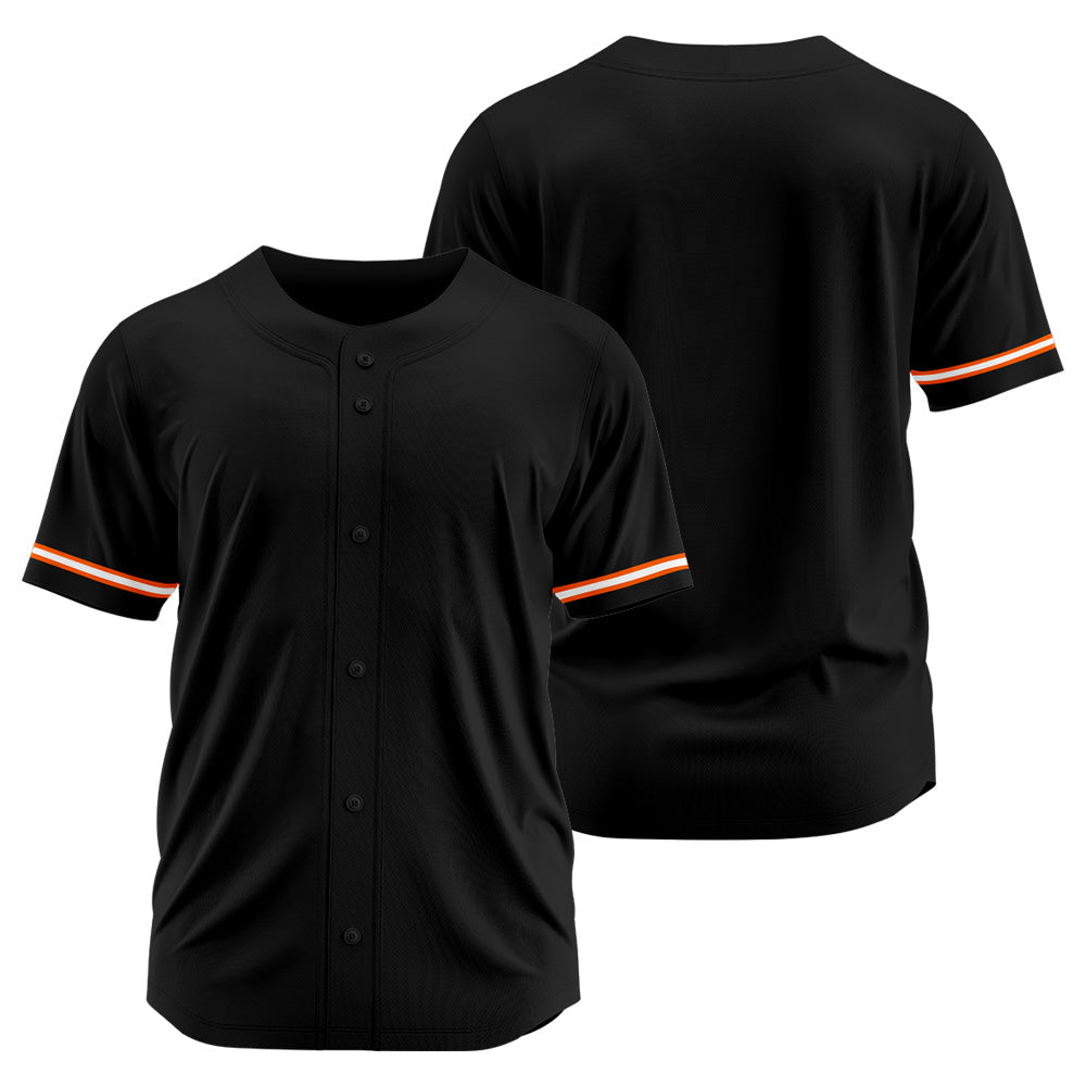 Benutzerdefinierte Authentisch Baseball-Trikot Schwarz Netz