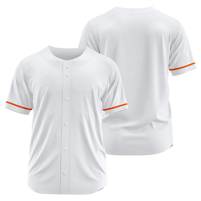 Benutzerdefinierte Authentisch Baseball Weiß