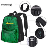 3-teiliges Set Schultaschen, Schultaschen mit großem Fassungsvermögen, Brotdosen, Stifteboxen, Jungen und Mädchen