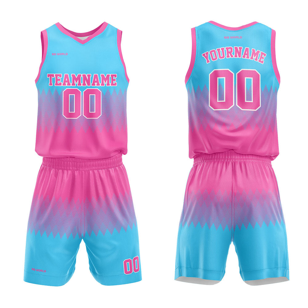 Benutzerdefinierter Basketballanzug für Erwachsene und Kinder Personalisiertes Trikot