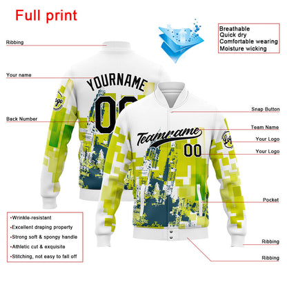 Personalisiert Benutzerdefiniert Jacke Anpassen Ihr Teamname, Logo und Nummer