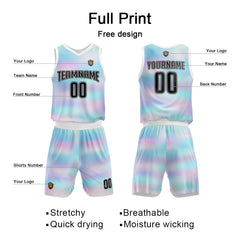 Benutzerdefinierter Basketball Jersey Uniform Anzug für Männer Frauen Mädchen Jungen gedruckt Ihr Logo Name Nummer