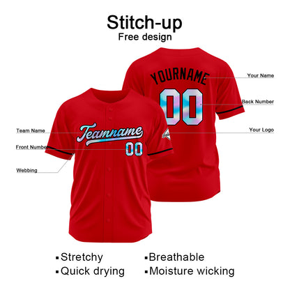 Ein personalisiertes  authentisches Baseball-Trikot und eine Netz-Baseballmütze