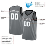 Benutzerdefinierte Authentisch  Basketball Trikot Kelly Grün-Gold-Weiß