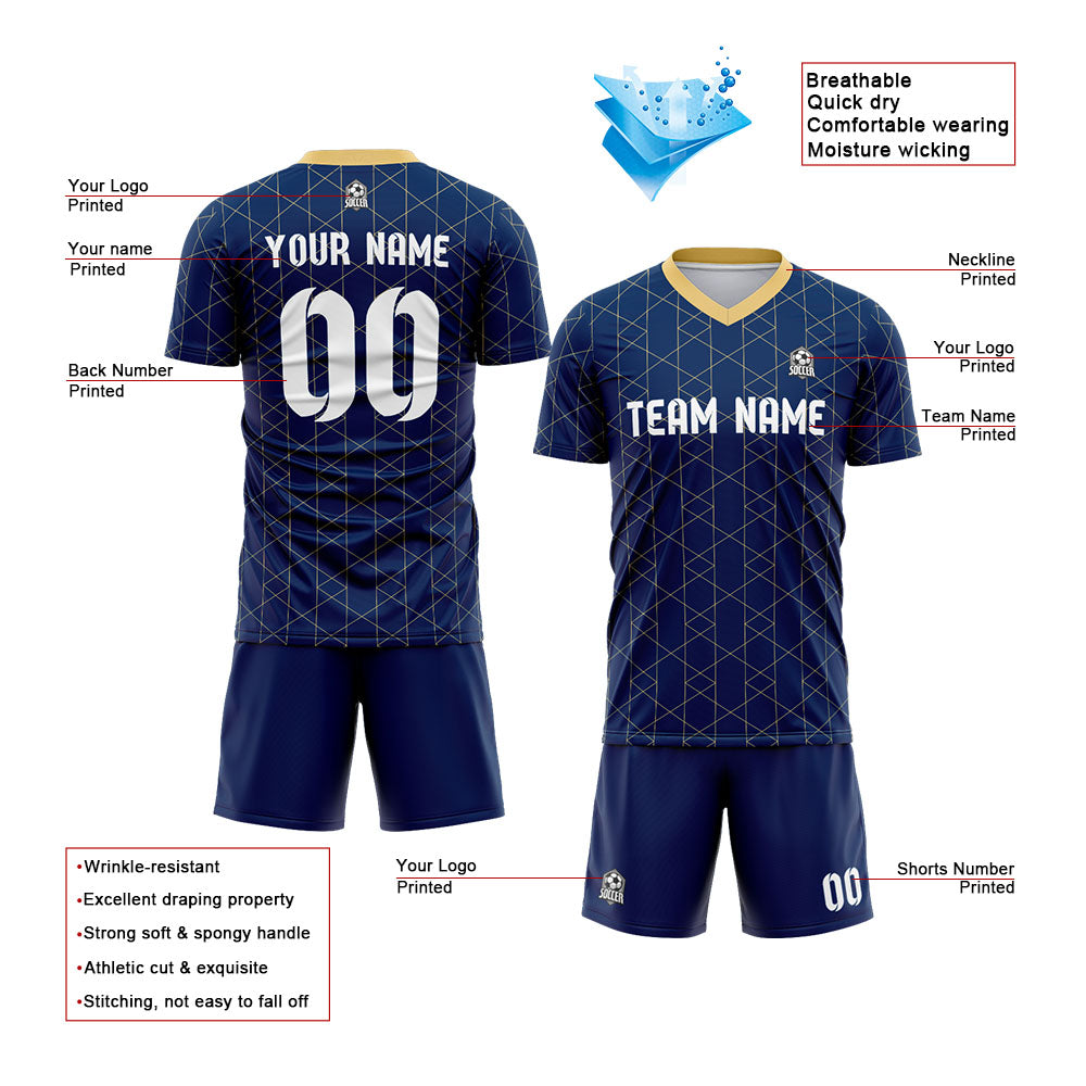 Verein Benutzerdefiniert Personalisierte soccer fußball trikot Set trainingsanzug