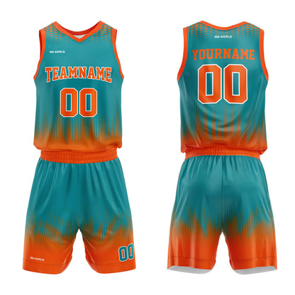 Benutzerdefinierter  Basketballanzug für Erwachsene und Kinder Personalisiertes Trikot