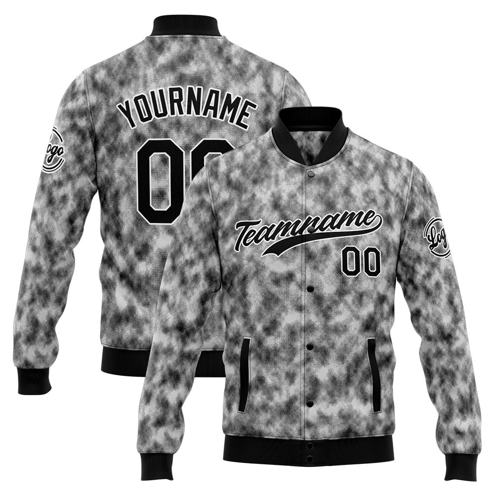 Personalisiert Benutzerdefiniert Jacke Anpassen Ihr Teamname, Logo und Nummer
