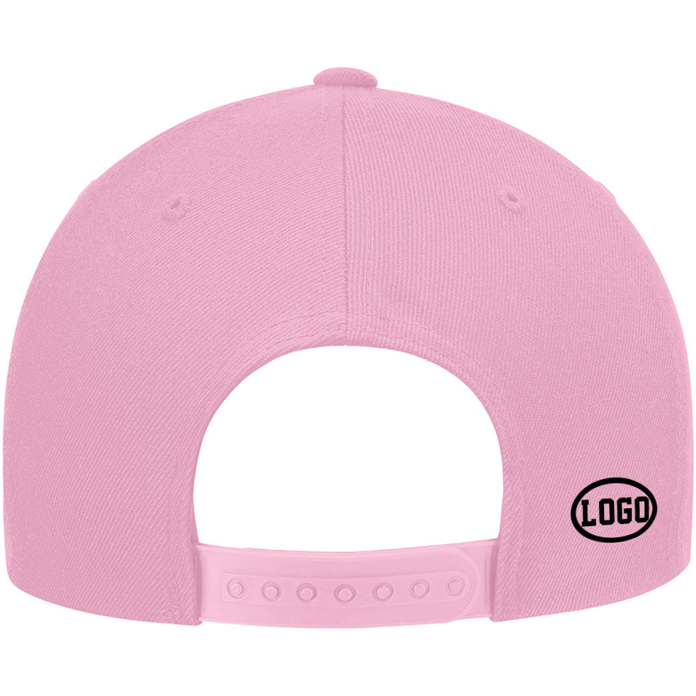 Benutzerdefinierte Authentizität Hut Rosa- Schwarz