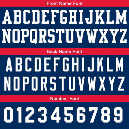 Benutzerdefinierte Basketball Jersey personalisiert genäht Name&Number&Logo Marine&Rot