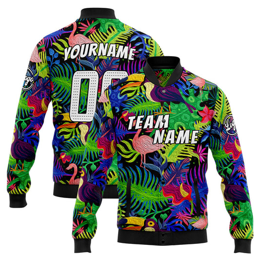 Personalisiert Benutzerdefiniert Jacke Anpassen Ihr Teamname, Logo und Nummer