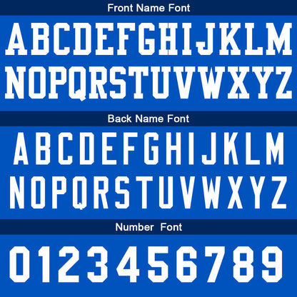 Benutzerdefinierte Basketball Jersey personalisiert genäht Name&Number&Logo Royal&Marine