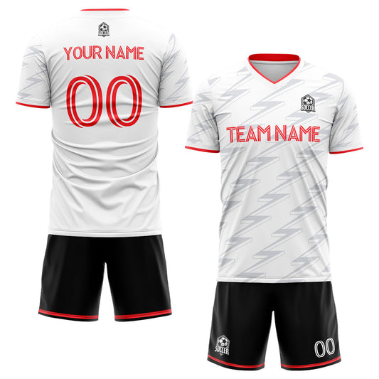 Mannschaft Benutzerdefiniert Personalisierte soccer fußball trikot Set trainingsanzug