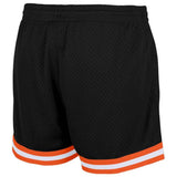 Benutzerdefiniert Authentisch Basketball Kurze Hose Königlich-Weiß-Orange