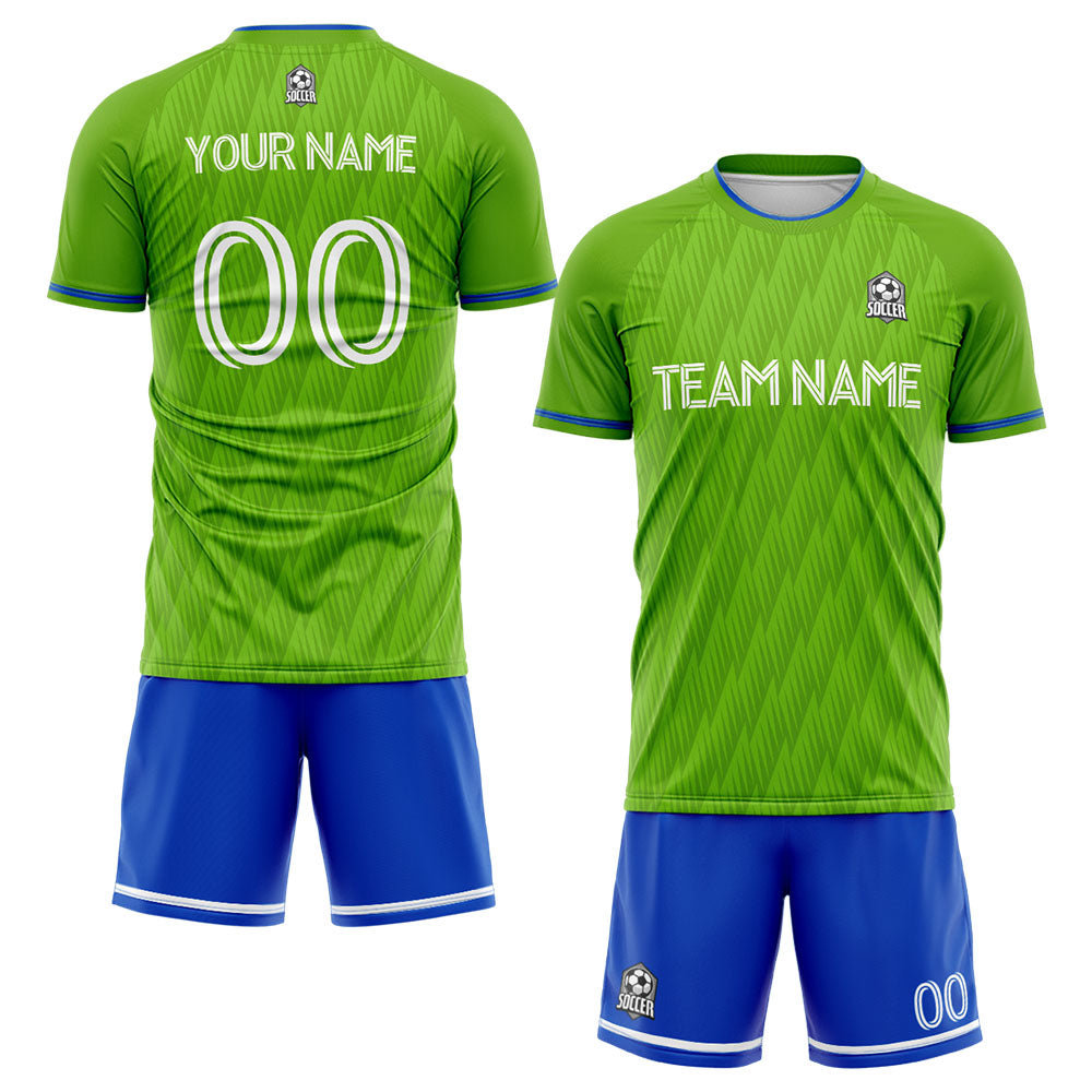Verein Benutzerdefiniert Personalisierte soccer fußball trikot Set trainingsanzug