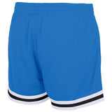 Benutzerdefiniert Authentisch Basketball Kurze Hose Weiß-Rot-Königlich