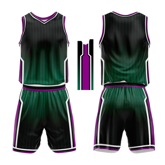 Benutzerdefinierter Basketball Jersey Uniform Anzug für Männer Frauen Mädchen Jungen gedruckt Ihr Logo Name Nummer