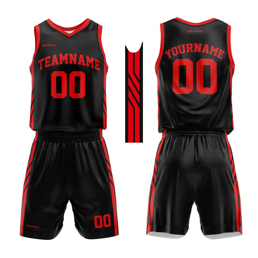 Benutzerdefinierter Basketballanzug für Erwachsene und Kinder Personalisiertes Trikot