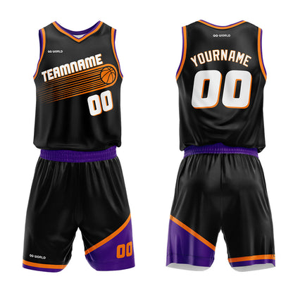 Benutzerdefinierter Basketballanzug für Erwachsene und Kinder Personalisiertes Trikot